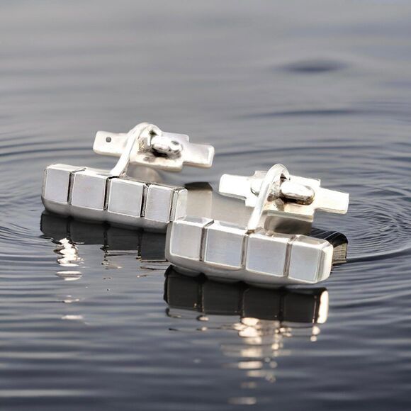 Georg Jensen Estate Mens Cufflinks Sterling Silver GJ29 - Picture 5 of 13